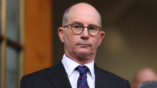 CANBERRA, AUSTRALIANewsWire Photos JANUARY 13, 2021: Australia's Chief Medical Officer, Professor Paul Kelly spoke to the media during a press conference held at Parliament House in Canberra.Picture: NCA NewsWire / Gary Ramage