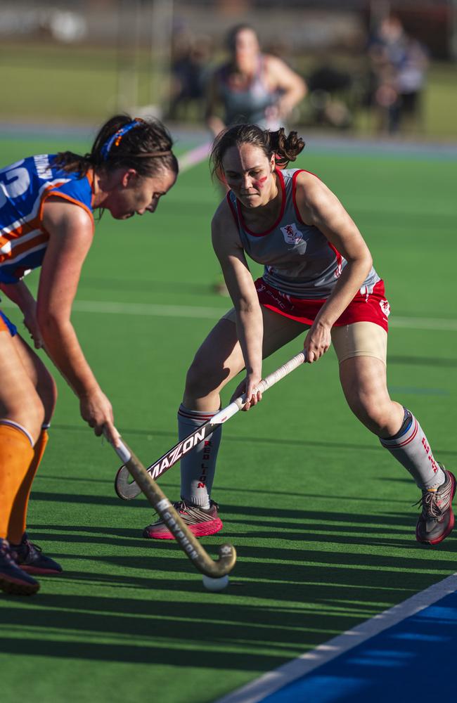 Red Lion vs Newtown in A2 Women's Toowoomba Hockey grand final at Clyde Park, Saturday, September 7, 2024. Picture: Kevin Farmer