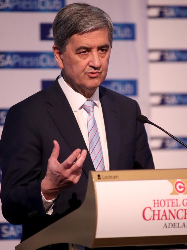 SA Treasurer Rob Lucas. Picture: AAP / Kelly Barnes