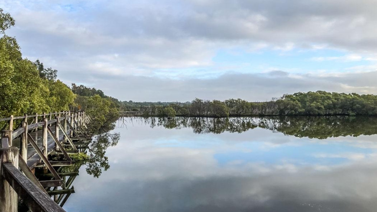 Locals warned to stay away after Australian swamp mysteriously turns pink