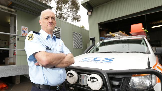 Anthony Tregenza is Whitehorse SES Unit Controller. Picture: Norm Oorloff