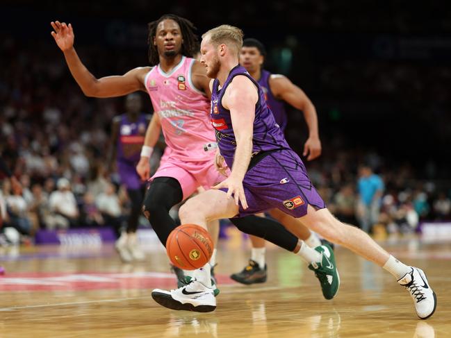 Tyler Robertson in action for the Kings. Picture: Mark Metcalfe/Getty Images.