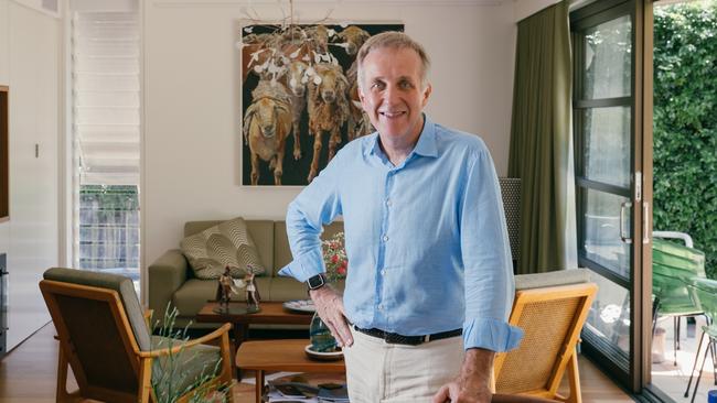 David Veel at his Dulwich Hill home. Picture: David Li