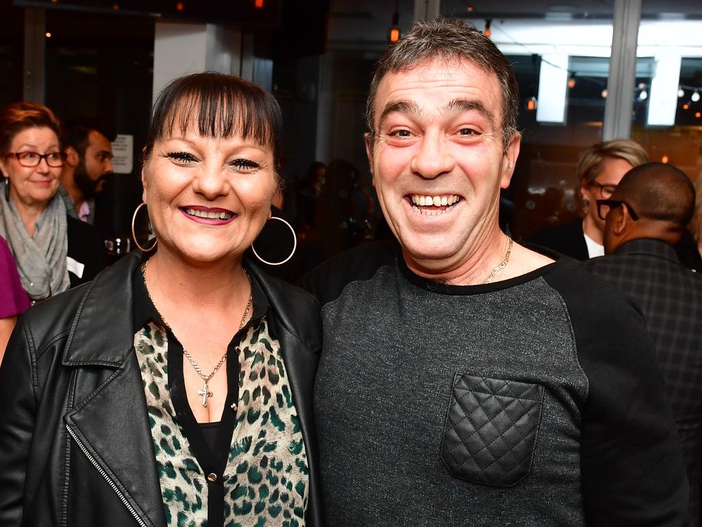 Angela and Carlo Vitagliano at The City Awards 2017 at Keith Murdoch House in Adelaide. Picture: Keryn Stevens