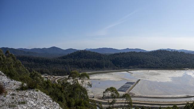 The Bobadil tailings storage facility at MMG Rosebery. Picture supplied MMG