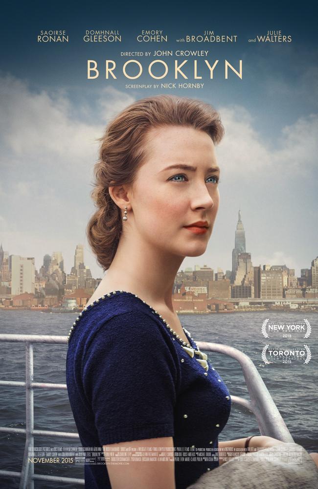 Nominated for Best Motion Picture: Brooklyn