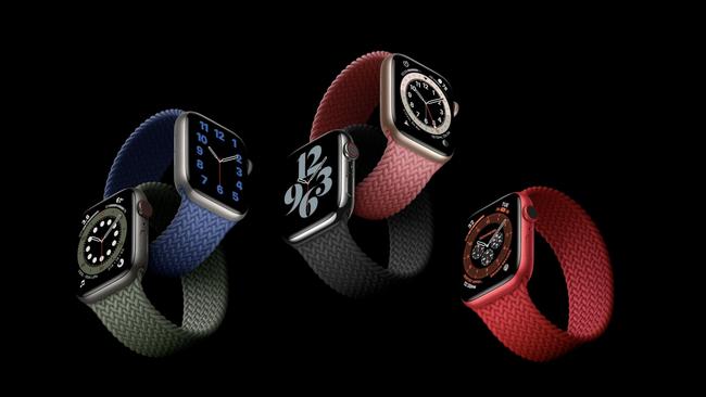 Apple launched the new Apple Watch Series 6 and budget Apple Watch SE overnight. Picture: Supplied