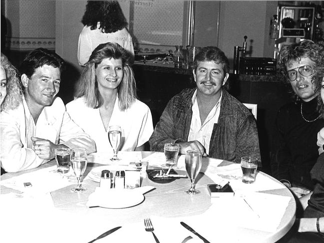 NYE celebrations 1988 at the Preston Hotel. From left Janet and Frank Blyszak, Jerry and Terry Halliday, Adi Unterweger and Carol Bellingor. Picture: Mike Dugdale