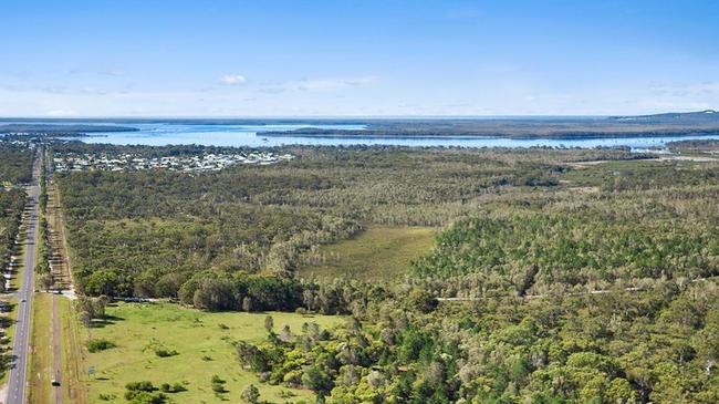 An unprecedented land sale at Tin Can Bay has fetched a whopping $4.6 million on the market. Photos: realestate.com.au.