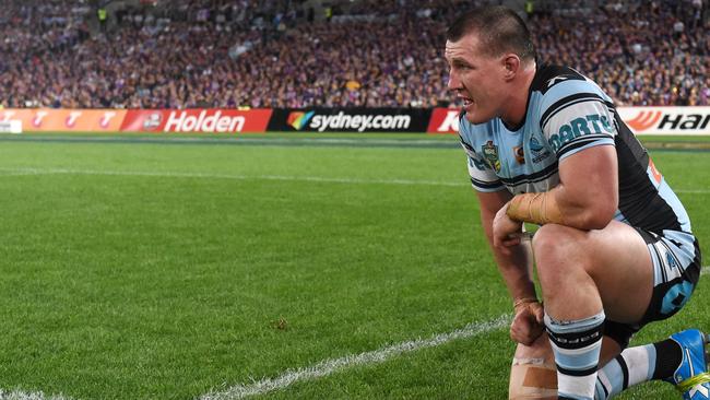 Paul Gallen was forced to take himself to hospital less than 12 hours after Cronulla’s grand final win.