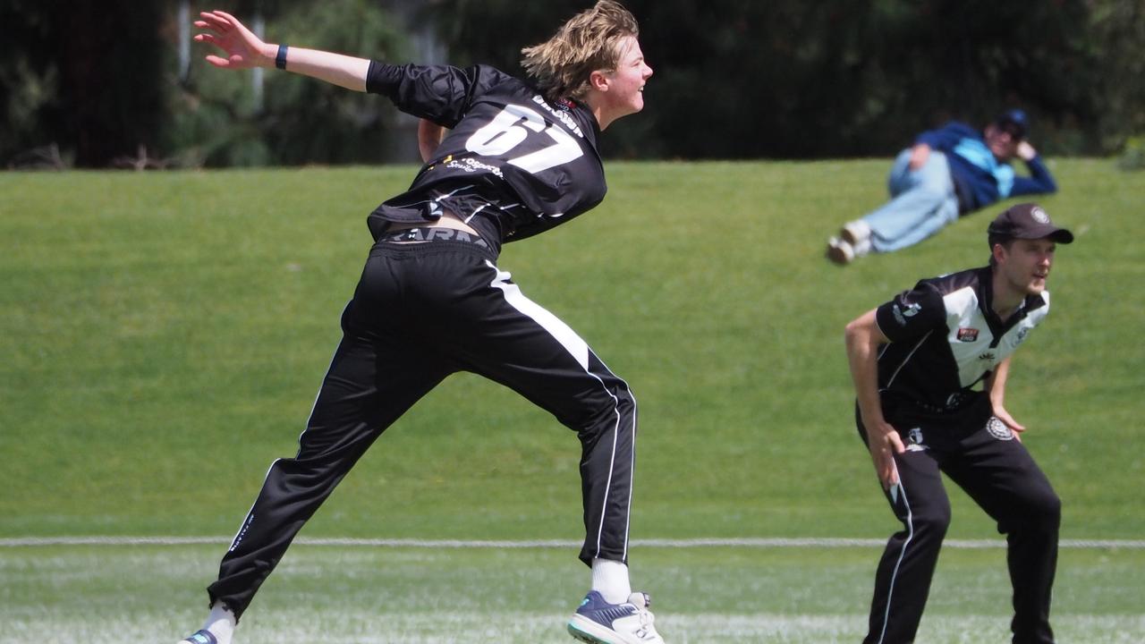 Adelaide University spinner Thomas Brown. Picture: SACA