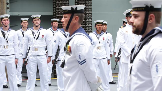 HMAS Canberra: Royal Australian Navy’s biggest ship christened by Tony ...