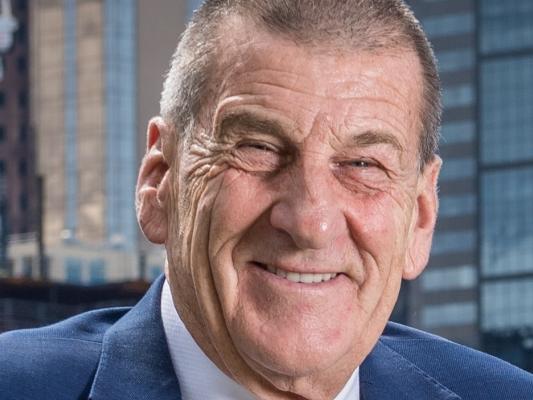 WARNING HERALD SUN PREMIUM LOCKED CONTENT: NO THE AUSTRALIAN/NO NEWS.COM/NO SKYNEWS/NO THE WESTERN AUSTRALIAN. WARNING Former Victorian Premiers and political opponents Jeff Kennett and Steve Bracks. Melbourne. Australia. 3 October 2019 Picture: Jake Nowakowski