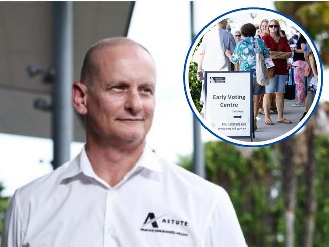 Hundreds of people flocked to early voting centres across Cairns in the first two days of pre-poll voting, reflecting the eagerness of residents to participate in this month’s state election. Picture: Brendan Radke.