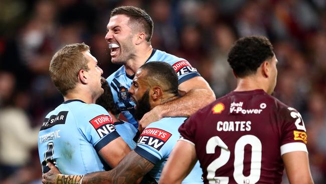 Tedesco has been NSW skipper for two years now, but is yet to play in front of a packed out crowd in NSW. Picture: Getty Images.