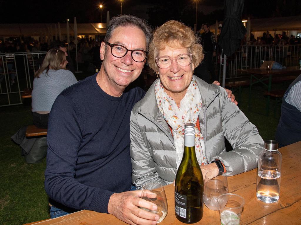 Steven and Sue Walker. Festival of Food and Wine, Queens Park, Toowoomba Carnival of Flowers. Friday September 9, 2022 Picture: Bev Lacey