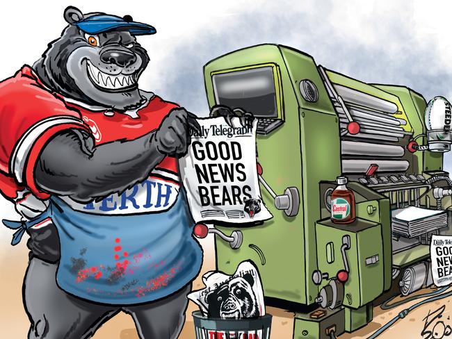 Perth Bears art by Boo Bailey