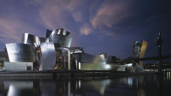 The Guggenheim Museum in Bilbao, Spain.