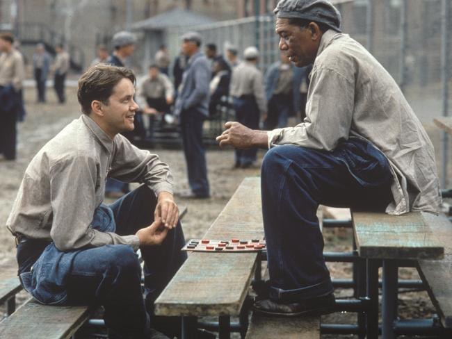 Supervising activities and making sure everyone is where they should be is a large part of the job. Pictured, Shawshank Redemption.