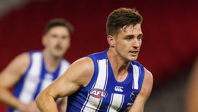 Shaun Atley played 234 matches for North Melbourne before being delisted at end of the last season. Picture: Michael Dodge, AAP