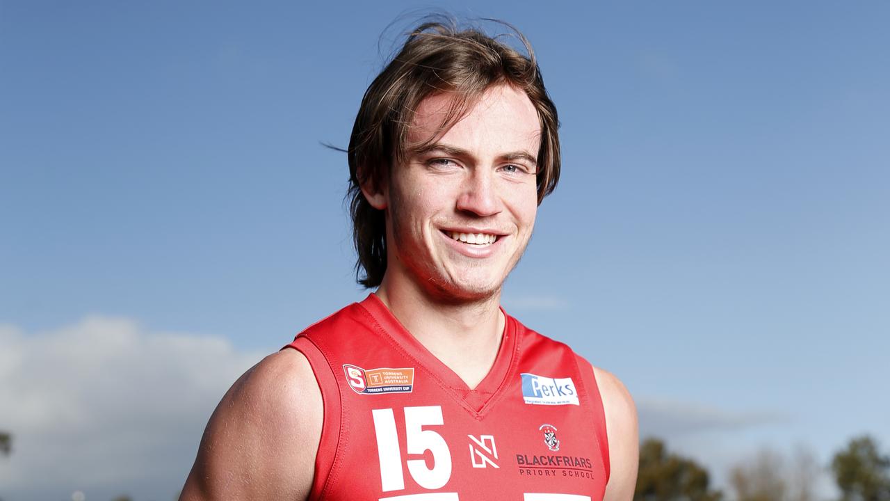 North Adelaide midfielder Harvey Harrison is pushing for a spot in the SA state side. Picture: Cory Sutton