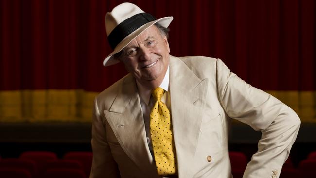 Barry Humphries at Adelaide Cabaret Festival in 2015. Picture: Claudio Raschella