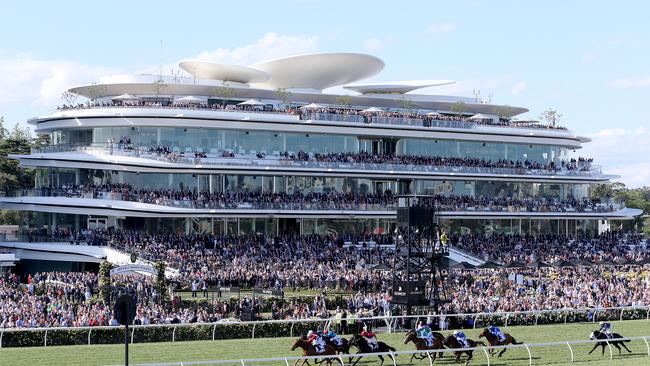 The new-look Flemington was a hit during the Spring Carnival. Pic: Getty Images 