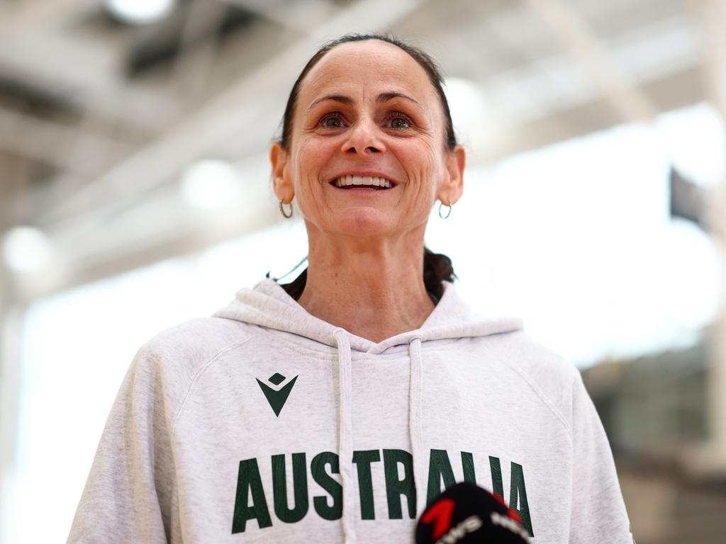 Opals coach Sandy Brondello coaches several rival World Cup opponents at the New York Liberty. Picture: Chris Hyde/Getty Images