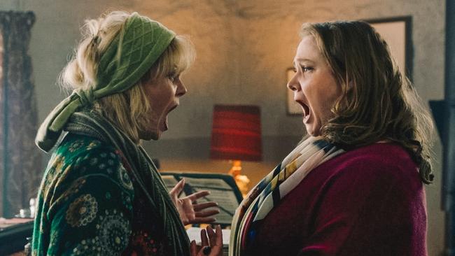 Australia’s Danielle Macdonald, right, plays aspiring opera singer Millie. Picture: supplied