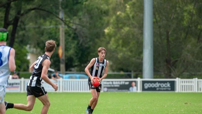 Aussie Rules young gun Harrison Bridge,