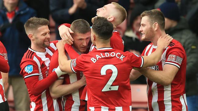 Sheffield United have been this season’s surprise package. Photo: Lindsey Parnaby / AFP