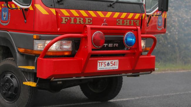 Tasmania Fire Service medium tanker. TFS. Fire. Generic. Picture: PATRICK GEE