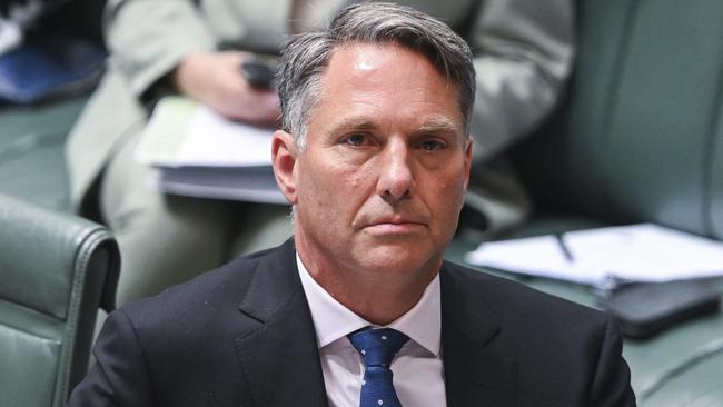 Defence Minister Richard Marles during Question Time at Parliament House in Canberra. Picture: NCA NewsWire/Martin Ollman