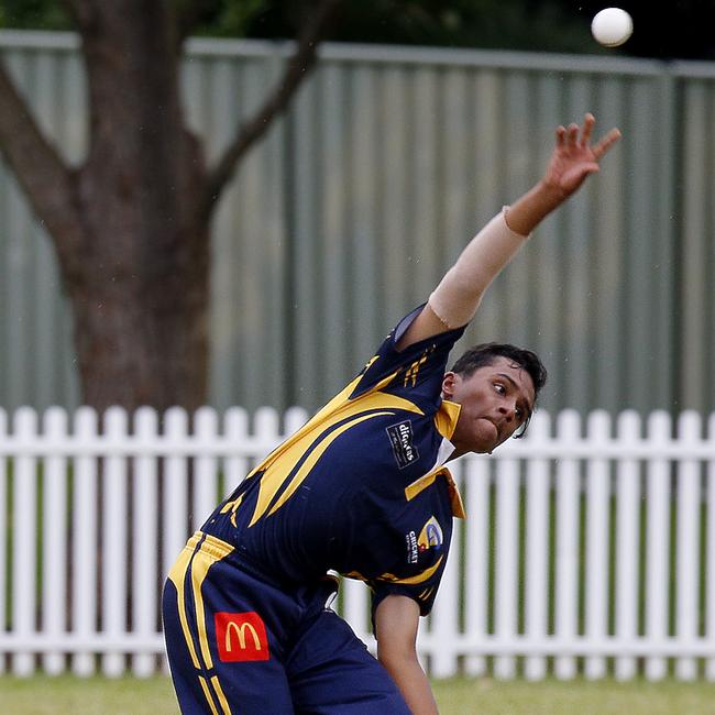 Sairam Patil was a standout for Central Coast. Picture: John Appleyard