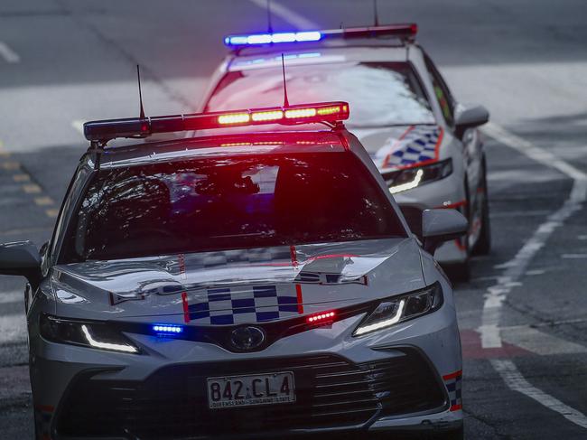 BRISBANE, AUSTRALIA - NewsWire Photos - JANUARY 17, 2025:  A generic photo of Queensland Police in Brisbanes CBD.Picture: NewsWire / Glenn Campbell