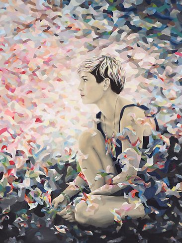 <p>Kate Tucker <br/> <em>Melody (you're the only one who saves me ) (Missy Higgins)<br/> </em>From Archibald 2012, Art Gallery of NSW, 31 March to 3 June 2012.</p>