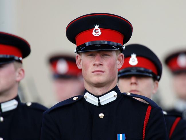 The trial has delved into Prince Harry’s time at Sandhurst Military Academy. Picture: Getty Images