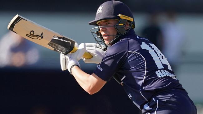 Marcus Harris had a difficult Ashes but hasn’t missed a beat in Victorian colours.