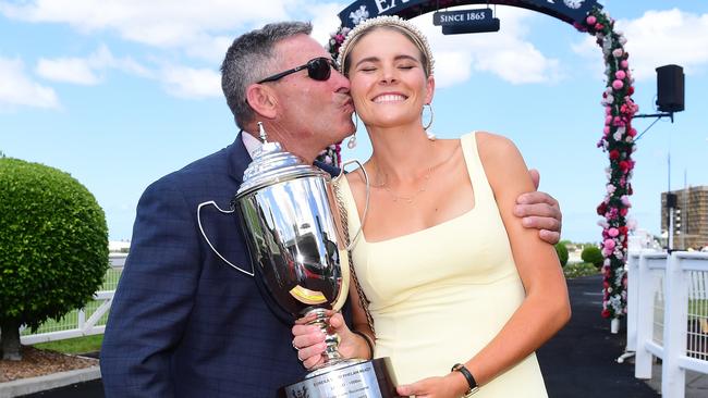 The in-form training team of Tony and Maddy Sears have a couple of favourites at Eagle Farm on Saturday. Picture: Trackside Photography.