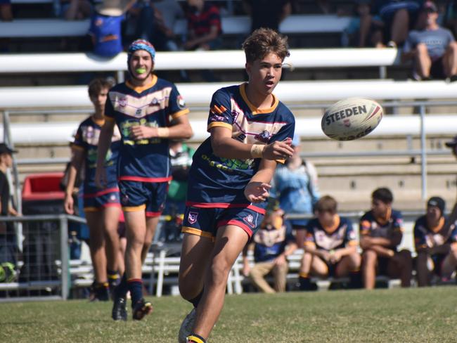 Rockhampton District Junior Rugby League CQ Club Challenge, under-15, Blackwater Crushers versus Brothers White, Browne Park, June 24, 2023.