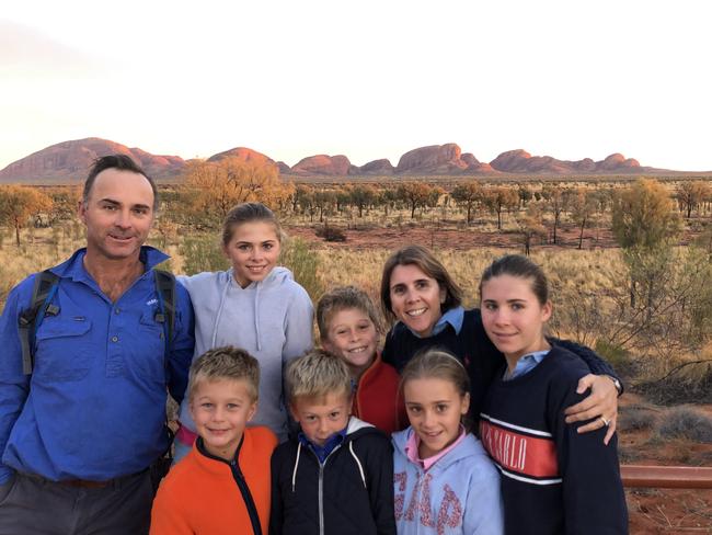 Wentworth Travel's Anna McMurtie exploring with her daughters and nephews.