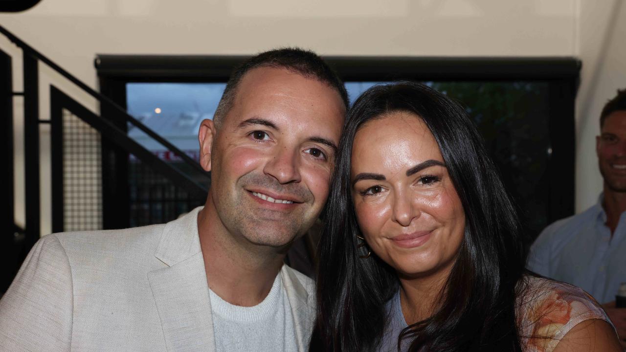 Eric Machado and Jen Machado at the Earlibird AI launch for Gold Coast at Large. Picture, Portia Large.