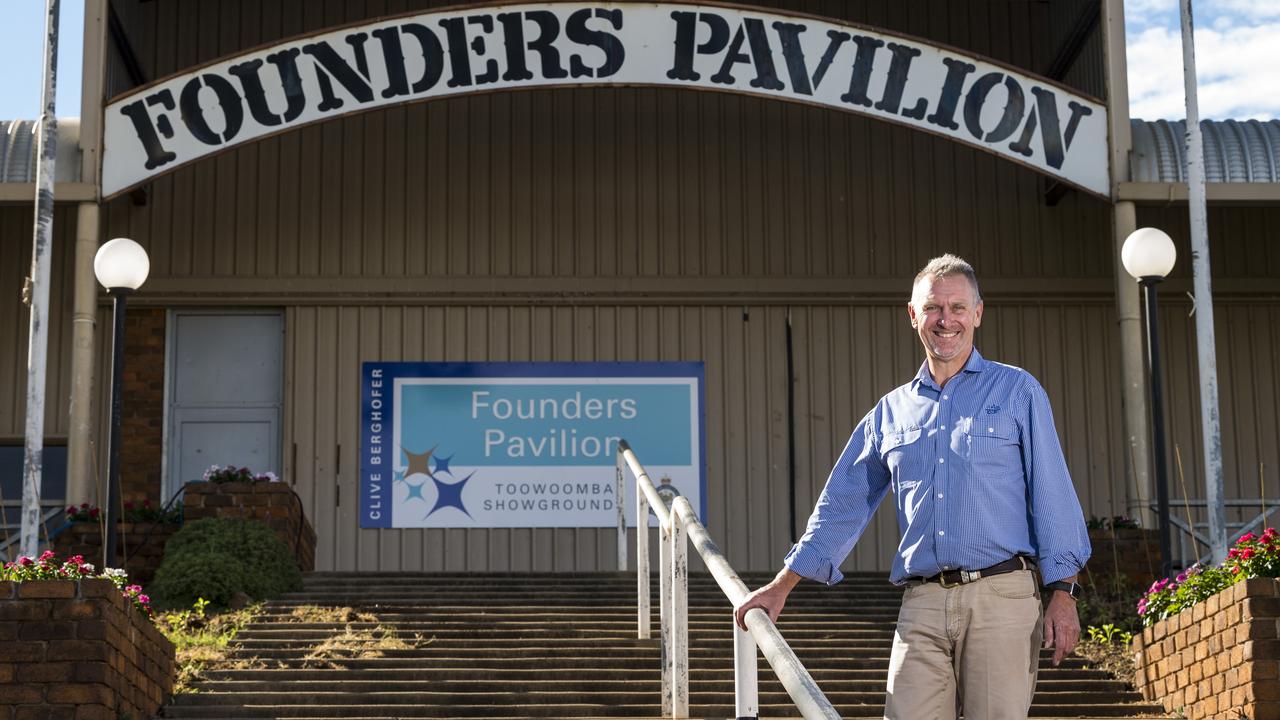 RASQ CEO Damon Phillips confirms the Royal Toowoomba Show is on this year after last year's was cancelled due to the pandemic. Picture: Kevin Farmer