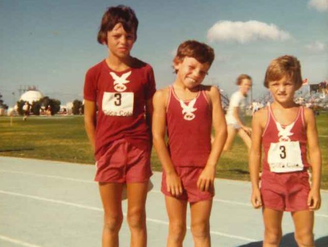 Stuart, Ash and Ivan Cleary were very close as children and still share a great bond.