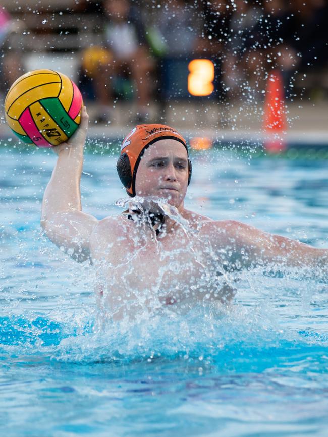 Carina Leagues Warrior Reilly Townsend is now an international. Picture: Zac Hudson / Water Polo QLD