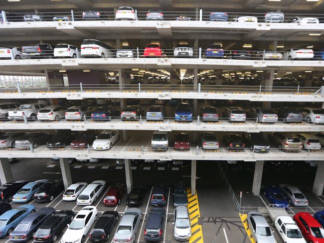 Sydney International Airport's car park is becoming a dumping ground for backpackers who abandon their vehicles there before flying out for good.