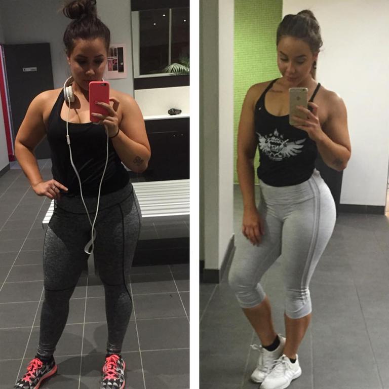 The secret to her impressive transformation is the keto diet. Picture: Instagram / Cathy Evans