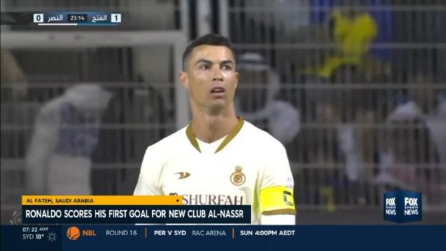 Ronaldo scores first goal in draw for new club