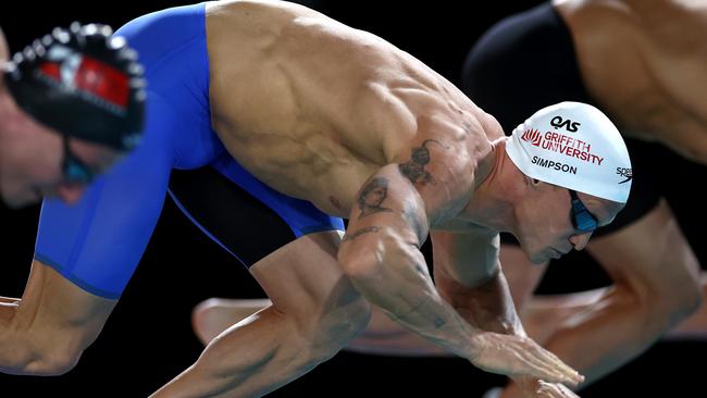 He now turns his attention to the 100m butterfly. (Photo by Quinn Rooney/Getty Images)