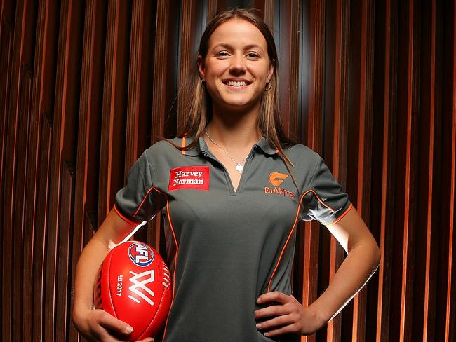 Barr was just 20 when she was drafted in 2016. Picture: Tim Carrafa